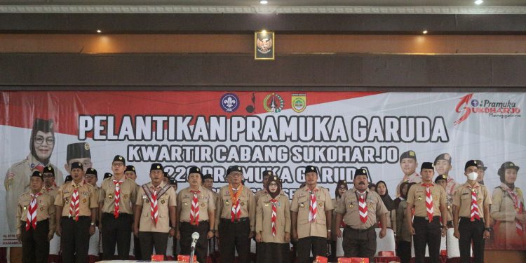 Rekor Baru! Kwarcab Sukoharjo Lantik 1.228 Pramuka Garuda Sekaligus, Cetak Generasi Emas
