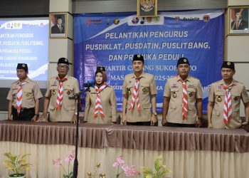Ketua Kwarcab Sukoharjo Lantik dan Kukuhkan Pengurus Badan dan Pembina Mahir, Siap Tingkatkan Kualitas Gerakan Pramuka 2025-2030