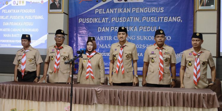 Ketua Kwarcab Sukoharjo Lantik dan Kukuhkan Pengurus Badan dan Pembina Mahir, Siap Tingkatkan Kualitas Gerakan Pramuka 2025-2030