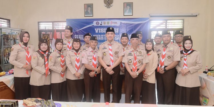 Penuh Semangat, Kwarcab Sukoharjo Terima Kunjungan Tim Penilai Kwarda Jateng dalam Visitasi Kwarcab Tergiat 2025