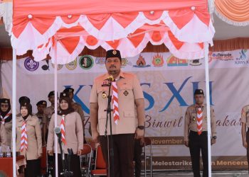 Kwarcab Sukoharjo Tutup Resmi KBBS XII Buktikan Bakti Nyata Generasi Z Pramuka