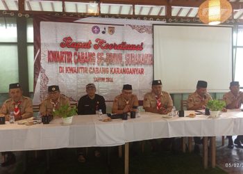 Kwarcab Se-Binwil Surakarta Rembuk di Karanganyar, Matangkan Konsep Pitaran Pelatih