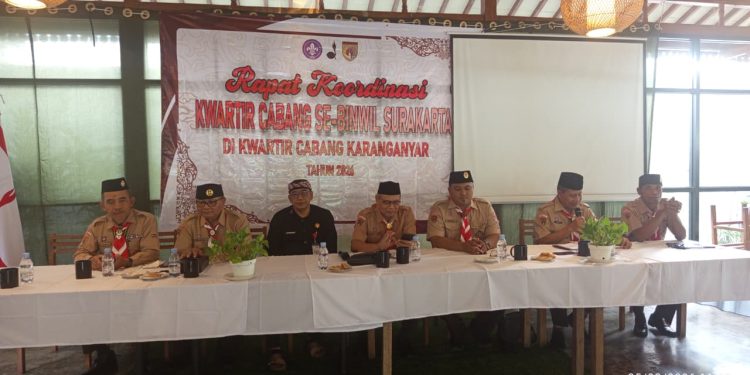 Kwarcab Se-Binwil Surakarta Rembuk di Karanganyar, Matangkan Konsep Pitaran Pelatih