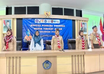 Kursus Pembina Pramuka Mahir Tingkat Dasar (KMD) Kwarcab Sukoharjo Digelar secara Blended Learning, Diikuti 310 Peserta