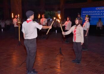 Menjelang Hari Pramuka ke-65, Kwarcab Sukoharjo Gelar Upacara Renungan dan Ulang Janji Tahun 2026