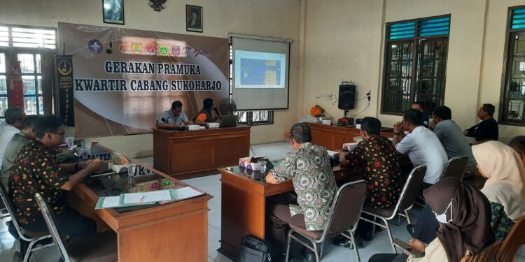 Mantapkan Persiapan ETK 2026, Kwarcab Sukoharjo Petakan Mobilisasi Pasukan ETK dan Dukungan Pasukan Penggembira