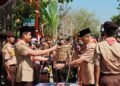 Sukoharjo Sambut Estafet Tunas Kelapa 2026: Tunas Kelapa Resmi Diterima Ka Kwarcab Sukoharjo di Tugu Jati Bedug