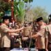 Sukoharjo Sambut Estafet Tunas Kelapa 2026: Tunas Kelapa Resmi Diterima Ka Kwarcab Sukoharjo di Tugu Jati Bedug